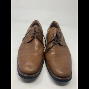 Push Footwear Shoes Mens 13 D Oxford Brown Leather Lace Up